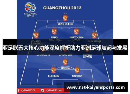亚足联五大核心功能深度解析助力亚洲足球崛起与发展